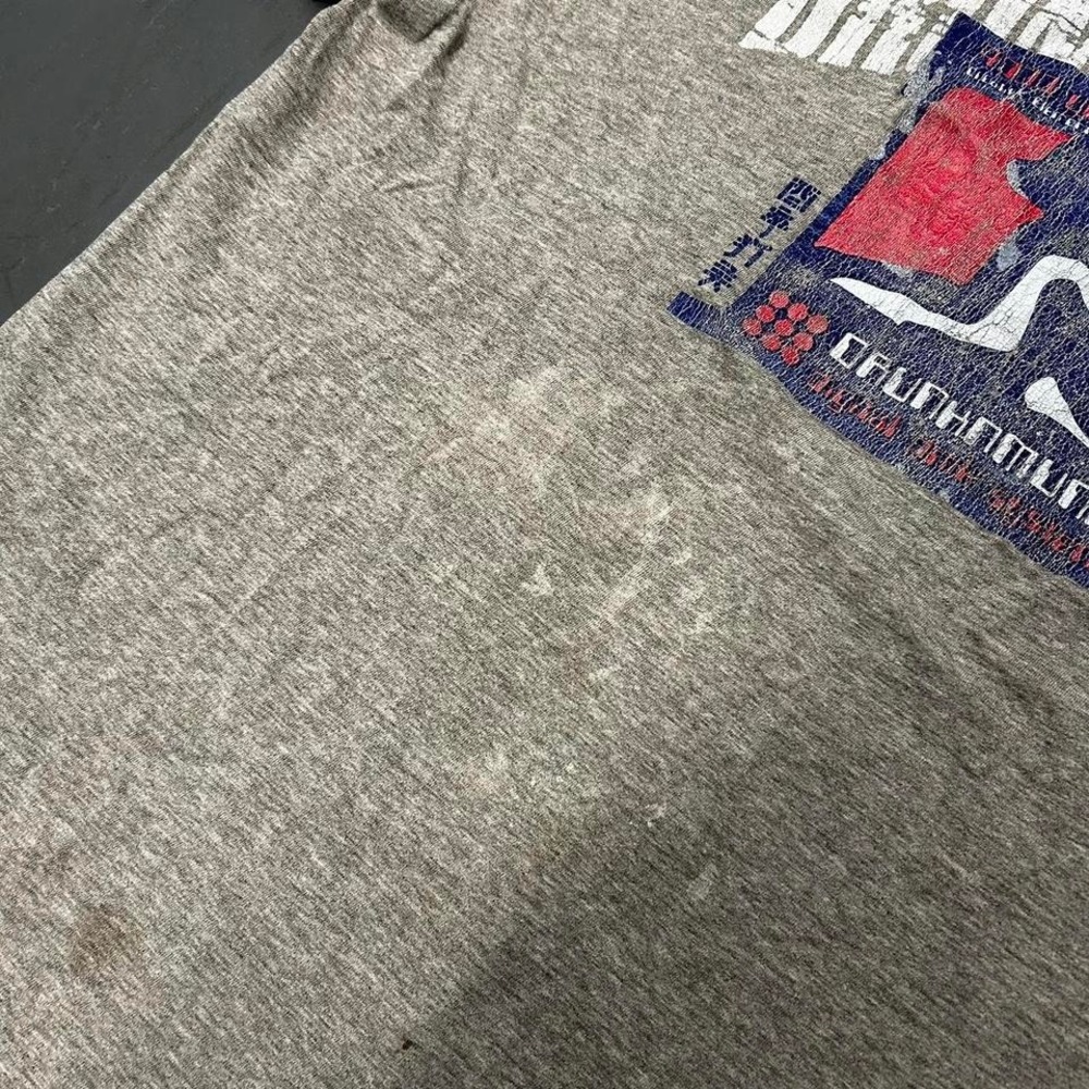 Vintage Y2K Drunknmunky distressed hip hop skater graphic tee shirt tshirt - Picture 3 of 5